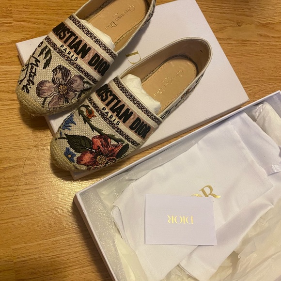 Sold Dior Granville espadrilles 37.5 - Picture 2 of 7